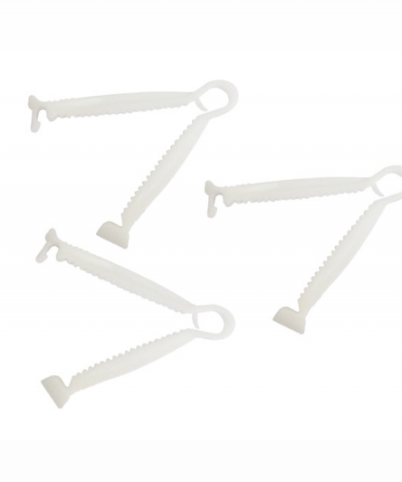 Clamp Ombilical—blanc B/125 - Instruments Médicaux MonPara Maroc