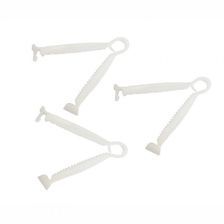 Clamp Ombilical—blanc B/125 - Instruments Médicaux MonPara Maroc