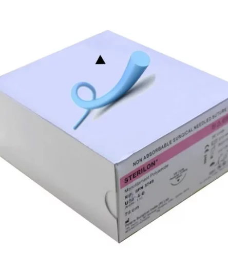 Fil de Suture Nylon Serti - Matériel Consommable MonPara Maroc