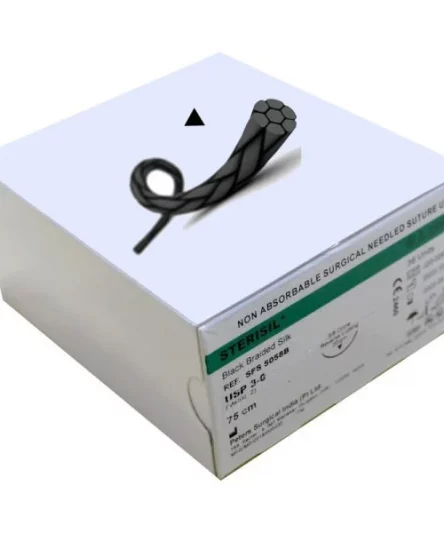 Fil de Suture Soie Serti - Matériel Consommable MonPara Maroc