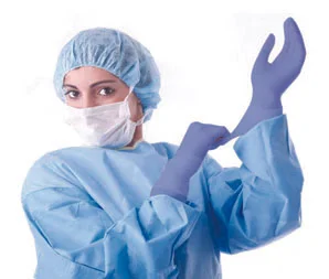 Gant Examen Nitrile Non Poudre - Matériel Consommable MonPara Maroc