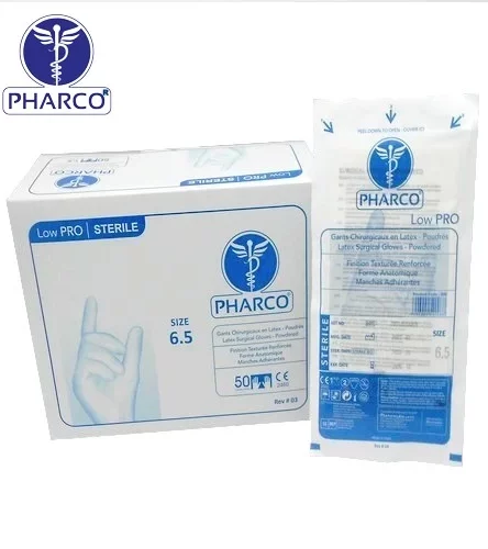 Gant Sterile Latex Poudre - Matériel Consommable MonPara Maroc