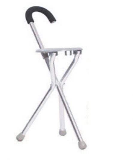 Canne Seat en Aluminium Pliable - Aide à la Mobilité MonPara Maroc