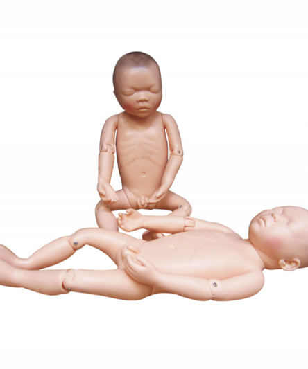 Mannequin nouveau né complet flexible - Matériel Consommable MonPara Maroc