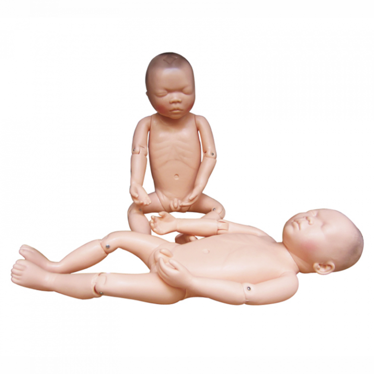 Mannequin nouveau né complet flexible - Matériel Consommable MonPara Maroc