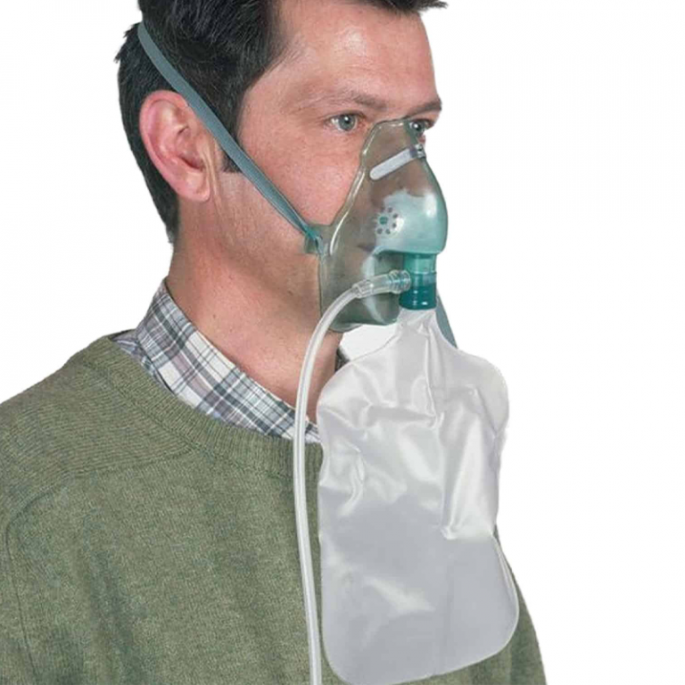 Masque A Oxygen Haute Concentration Adulte - Matériel Consommable MonPara Maroc