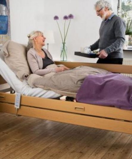 Location lit médicalisé électrique AVEC MATELA - Mobilier Médical MonPara Maroc