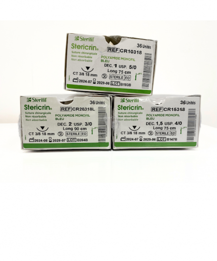Fil de Suture STERICRIN - Matériel Consommable MonPara Maroc