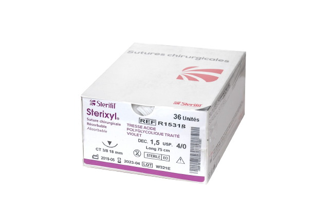 Fil de suture résorbable - Matériel Consommable MonPara Maroc