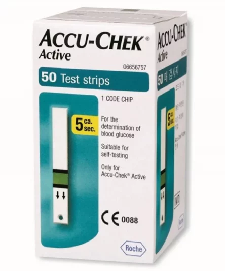 Accu-Check Active Bandelettes x50