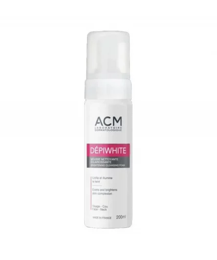 ACM Dépiwhite Mousse Nettoyante Éclaircissante 200ml