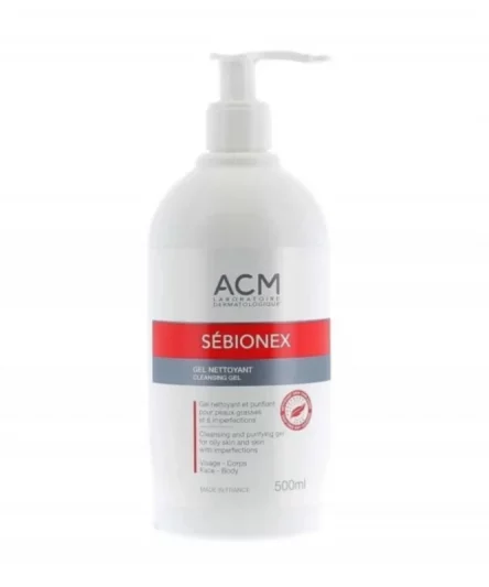 ACM Sébionex Gel Nettoyant Peaux Grasses et À Imperfections 500ml