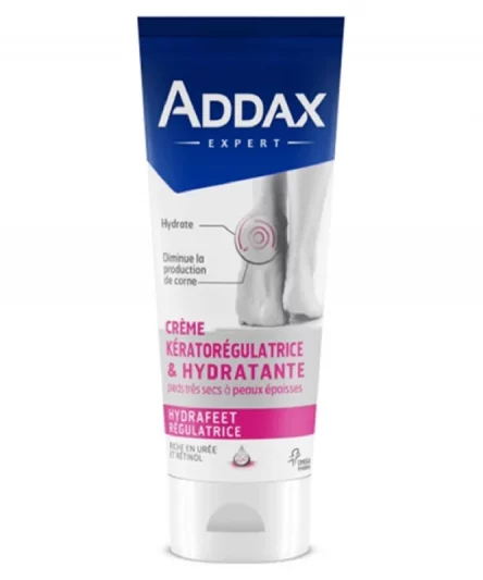 Addax Crème kératorégulatrice et hydratante pieds 100ml