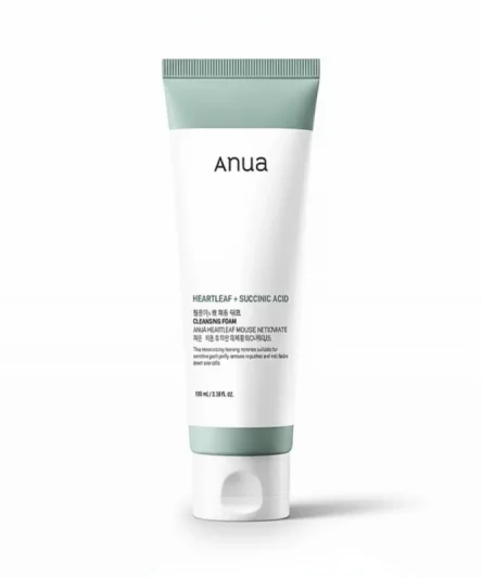 Anua HeartleaF Succinic Moisture Cleansing Foam 150ml