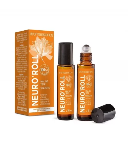 Aromessence Neuro'Roll 10ml Mal de tête sinusite