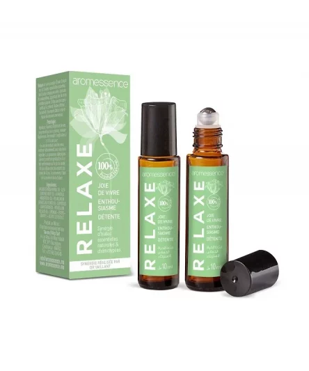 Aromessence Relaxe Roll On 10ml Joie de vivre Enthousiasme Détente