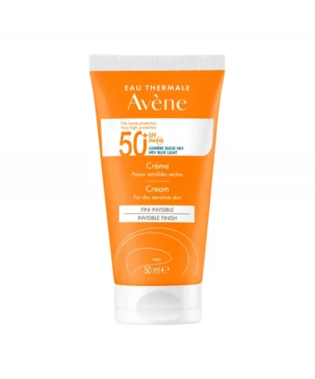 Avène Creme Fini Invisible SPF 50+ Peaux Sensibles Seches 50ml