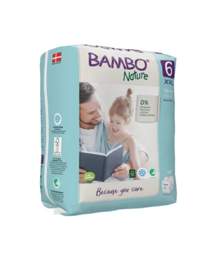 Bambo Nature 6, couches XXL +16kg/40un