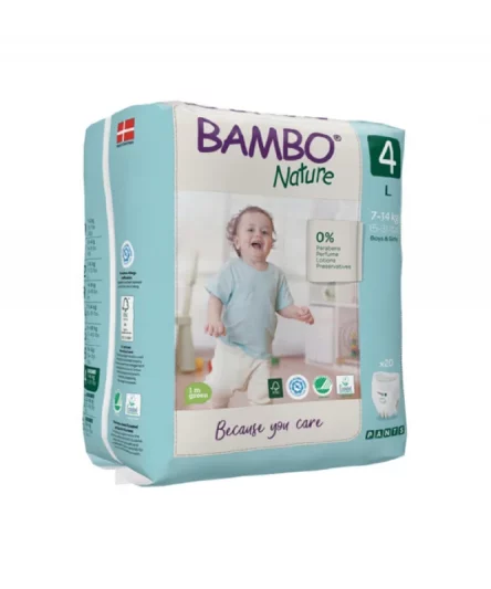 Bambo Nature culotte d'apprentissage T4l 7-14kg/20pcs