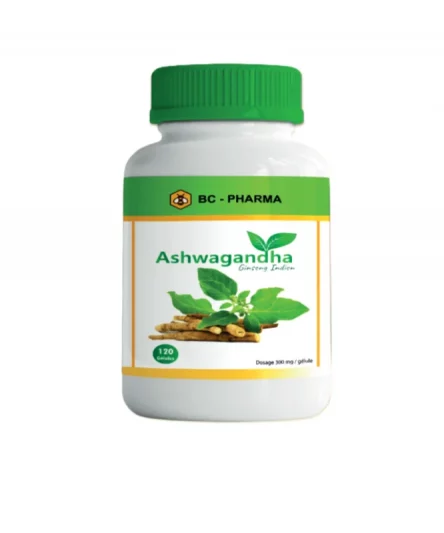 BC Pharma Ashwagandha Ginseng Indien 60 Gelules
