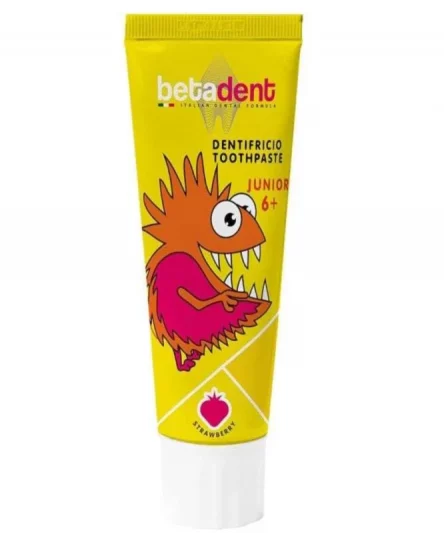 Betadent Dentifrice Junior 6+ Fraise 75ml