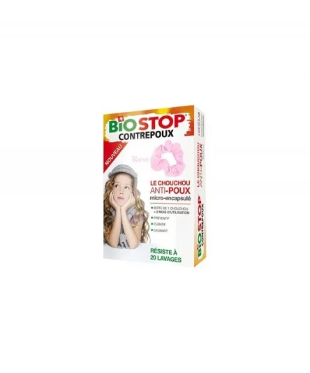 Biostop Chouchou Rose Anti Poux