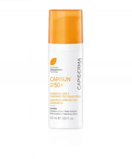 Capiderma Capisun Crème solaire invisible Spf50+ 50ml