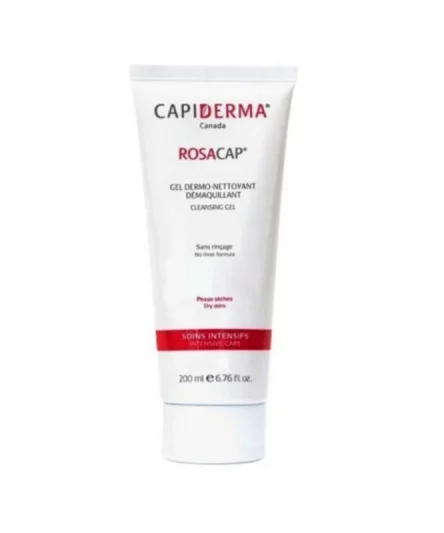 Capiderma Rosacap gel derme-nettoyant démaquillant anti-rougeurs 200ml
