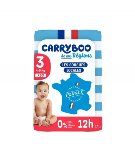 Carryboo Couches T3 4-9kg 50 Unites