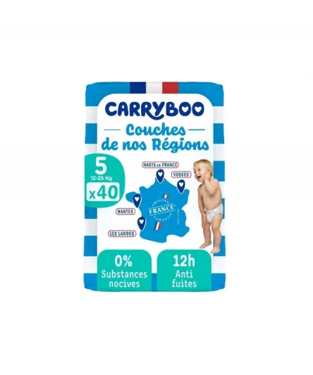 Carryboo Couches T5 12-25kg 40 Unites