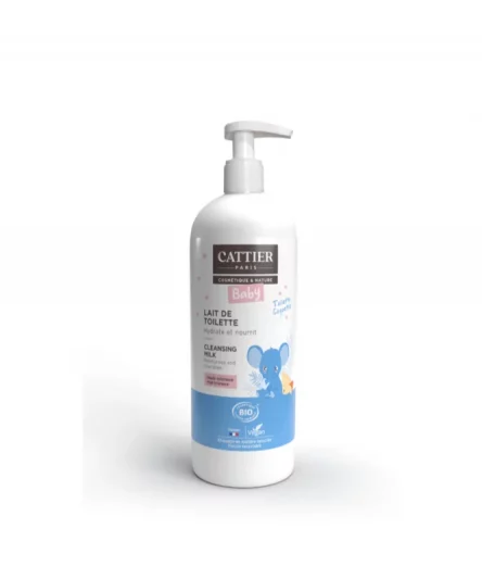 Cattier Bébé Lait de Toilette Bébé 500ml