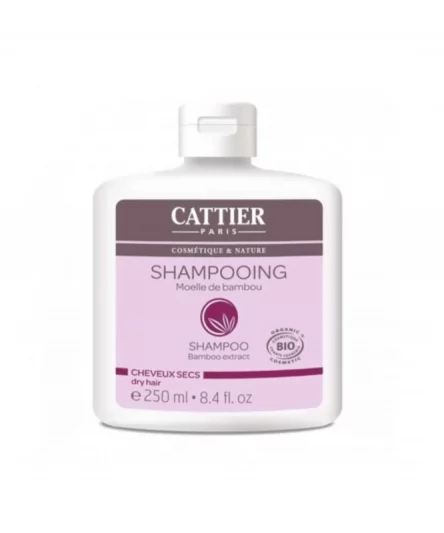 Cattier Shampooing moelle de bambou Cheveux Secs 250ml