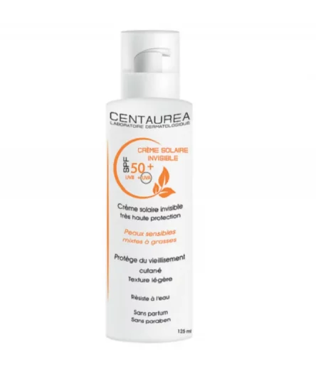 Centauria Crème Solaire Invisible Spf50+ 125ml