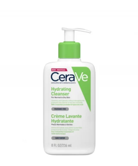 CeraVe Crème Lavante Hydratante Peau Normale à Sèche | 236ml