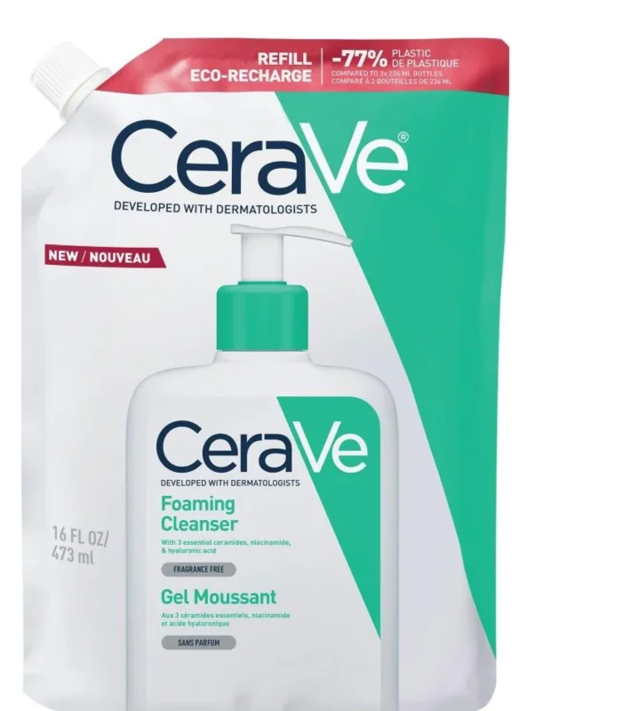 cerave-gel-nettoyant-moussant-473ml-recharge-64f1-1.webp CeraVe Gel Nettoyant Moussant 473ml Recharge – Image 1