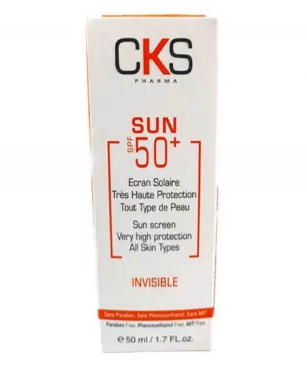 Cks Sun Écran Solaire Spf50+ 50ml