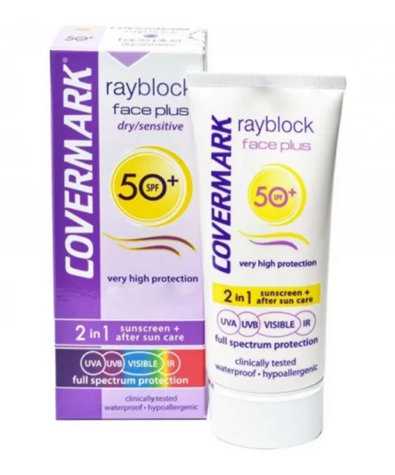 Covermark rayblock face plus Visible Dry sensitive spf50+ 50ml