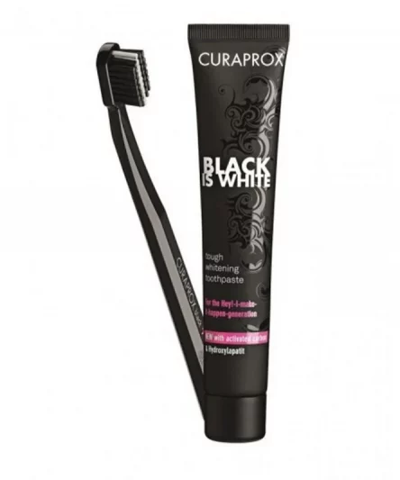 Curaprox Black IS White Dentifrice + Bad 90ml