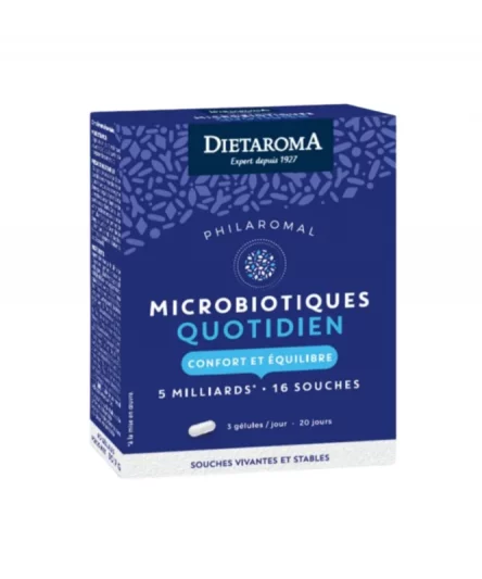 Dietaroma Philaromal Microbiotiques Quotidien 60 gélules