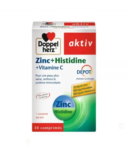 Doppel Herz Zinc+Histidine+Vitamine C 30cps