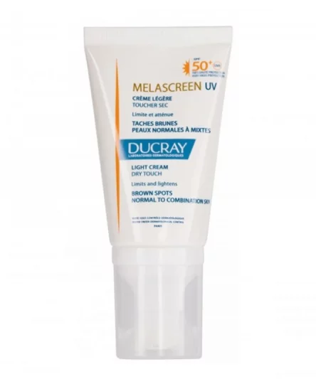 Ducray Melascreen UV Crème Légère Toucher Sec SPF 50+/fluide anti tache