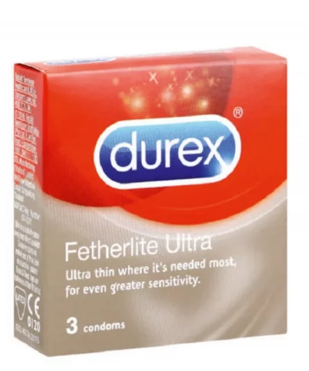 Durex Fetherlite Ultra 3 Préservatifs