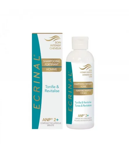 Ecrinal Shampooing Homme Soin intensif cheveux à l’ANP2+ 200ml