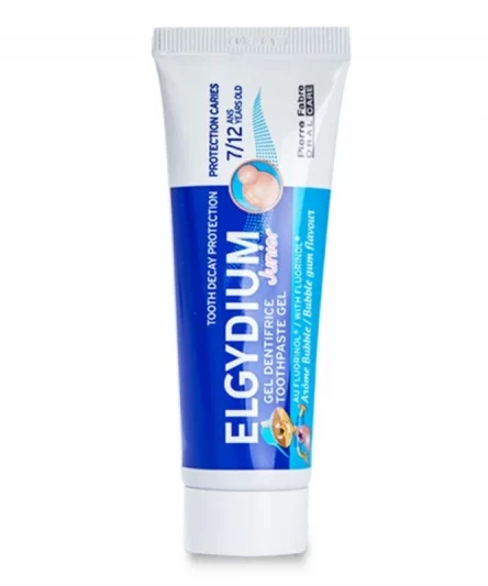 Elgydium Junior Dentifrice Bubble Gum 7-12 Ans 50ml