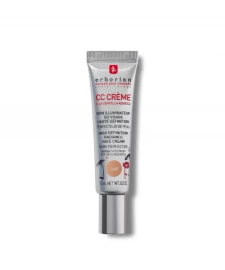 Erborian CC Creme Soin Illuminateur du Visage Clair Spf25 15ml
