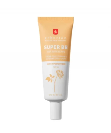 Erborian Super BB au Ginseng Creme Soin Couvrante Anti-Imperfection Spf20 Clair 40ml