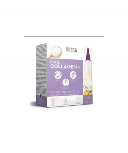 Eric Favre Pure Collagen + 10*15ml Peche et Citron