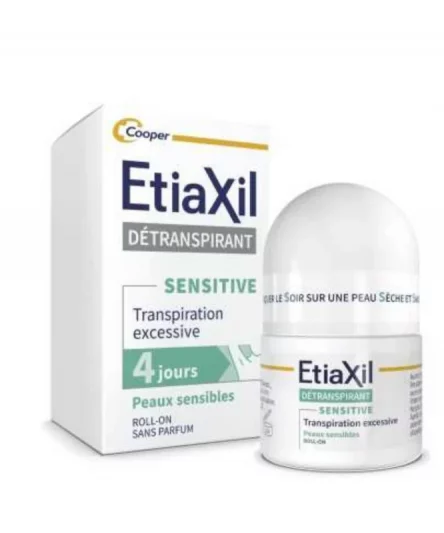 Etiaxil Détranspirant Sensitive Peaux Sensibles 15ml