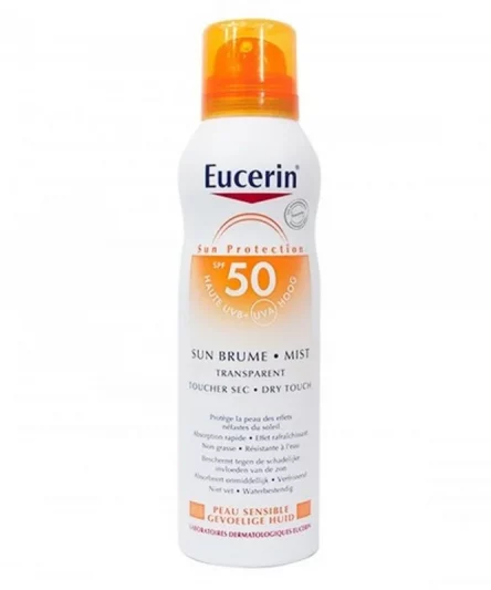 Eucerin Sun SPF 50 Brume Transparent Toucer Sec 200ml
