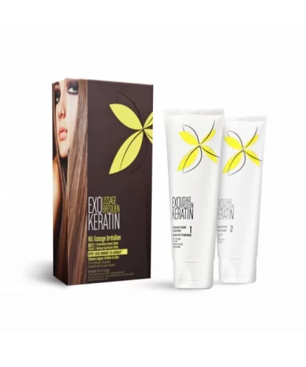 Exo Keratin Kit Lissage Brésilien À la Kératine Soin Intense À la Kératine